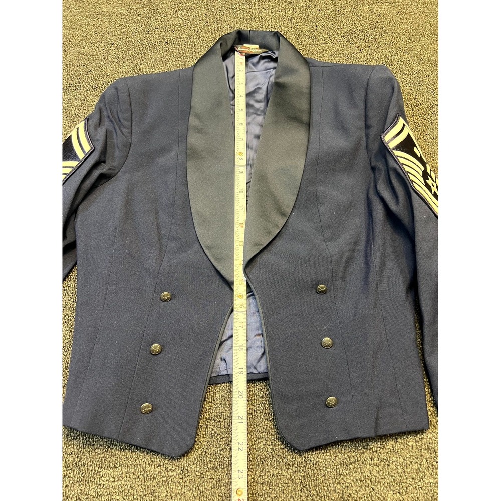 Vtg Patriot Styled by Weintraub Bros. Co Mess Dress Jacket Womens 14 Reg USAF - Picture 4 of 13